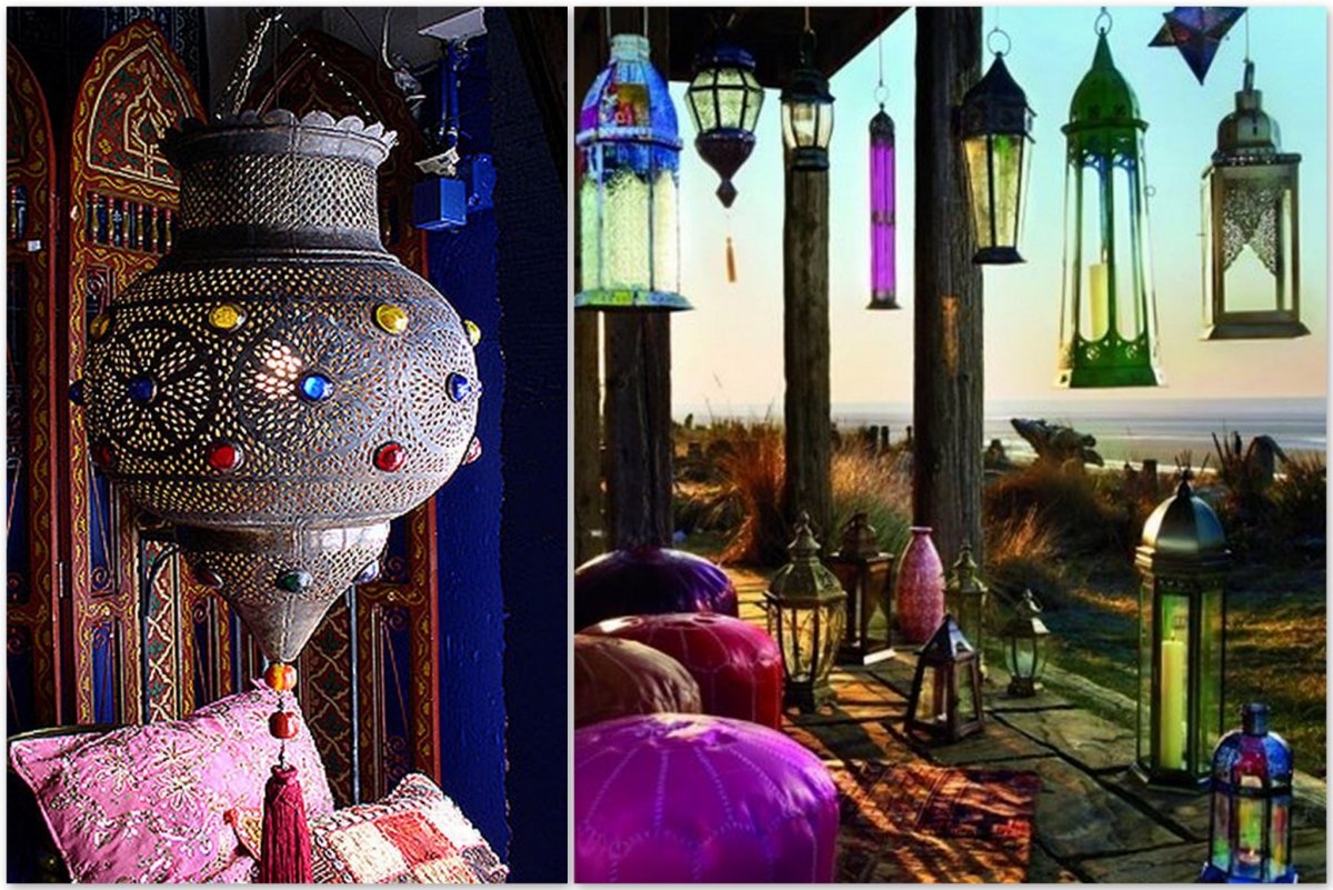 Марокканские фонарики