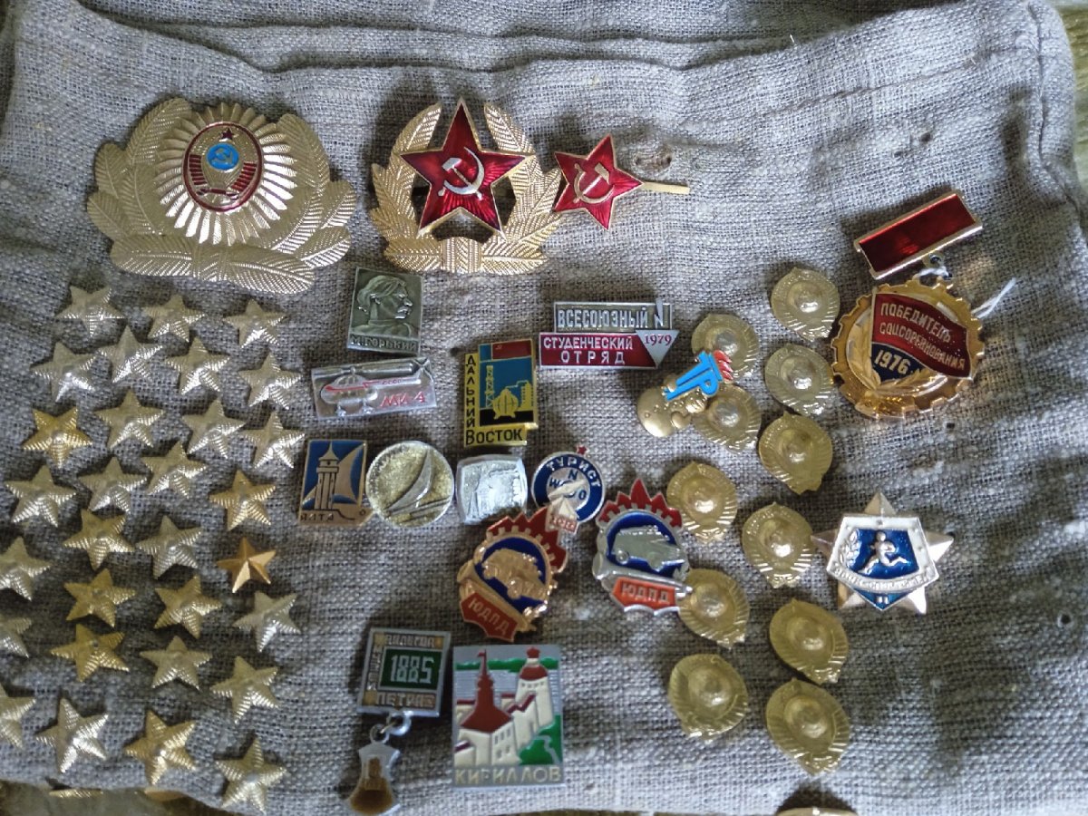 Серьги с рубином 585 проба Советский Союз