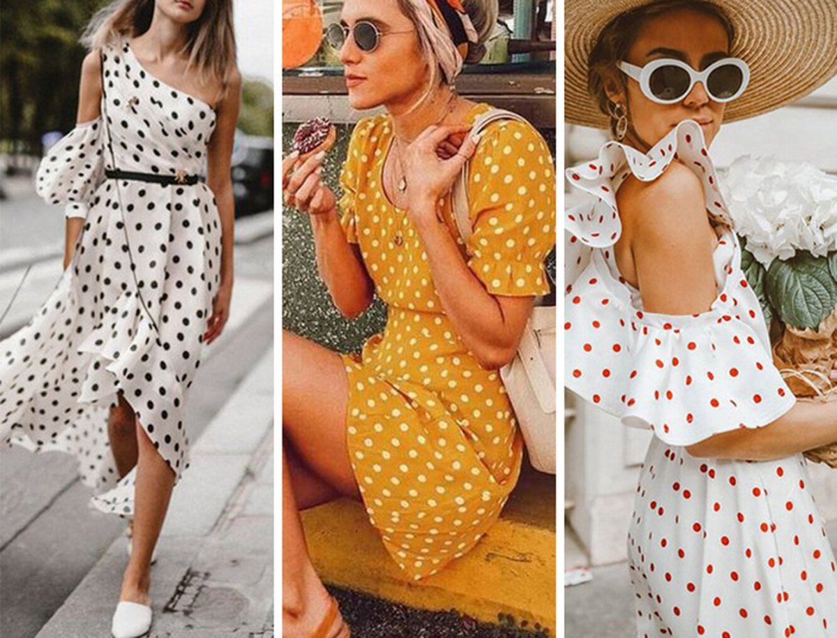 Можно ли в 2022 году этим летом платье в горох