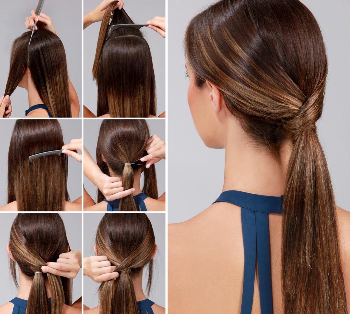 Простые прически