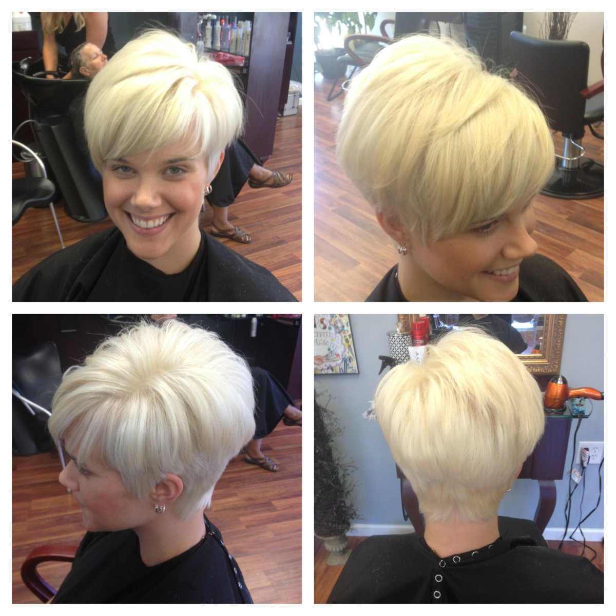 Стрижки Пикси шапочка Боб-каре