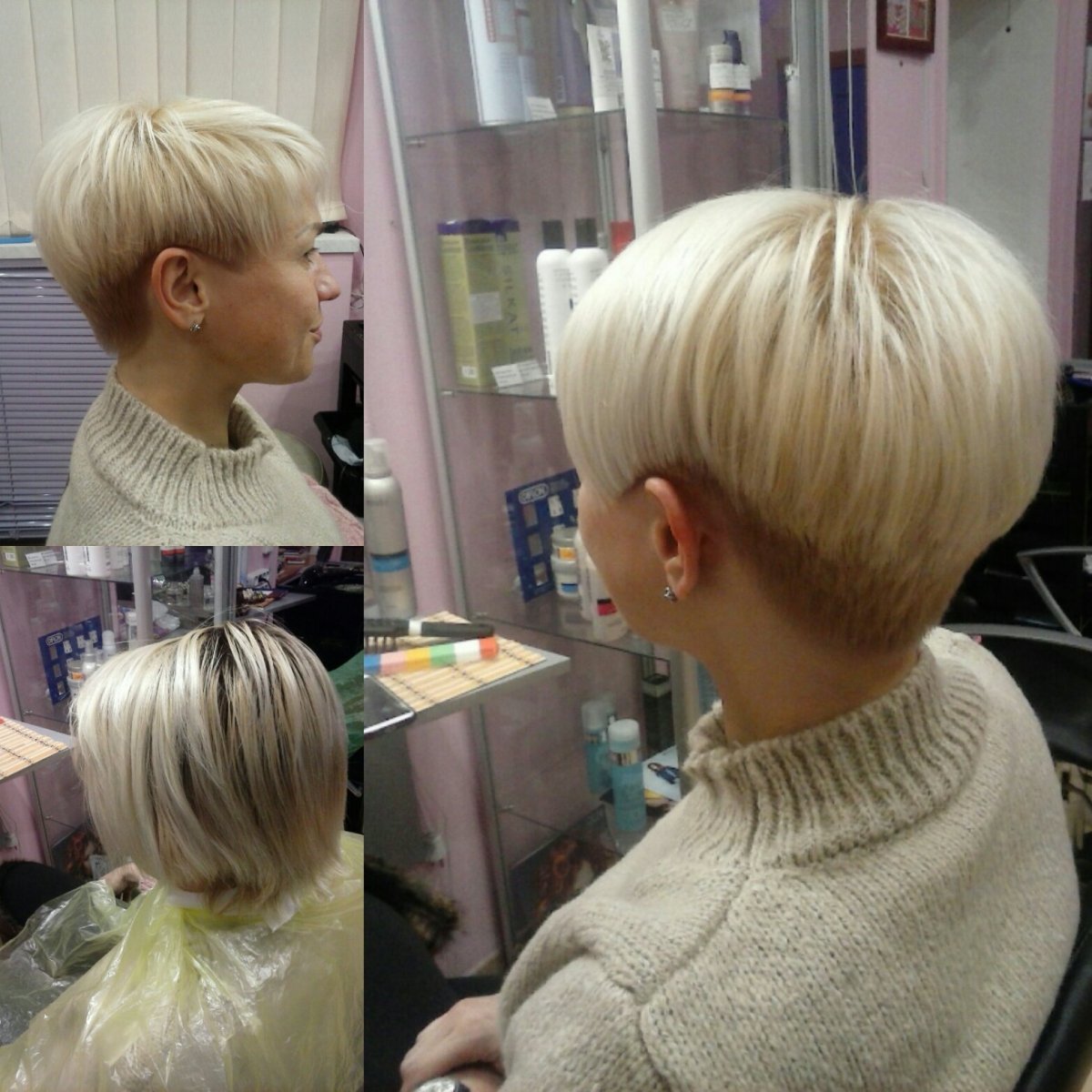 Стрижка шапочка Гарсон