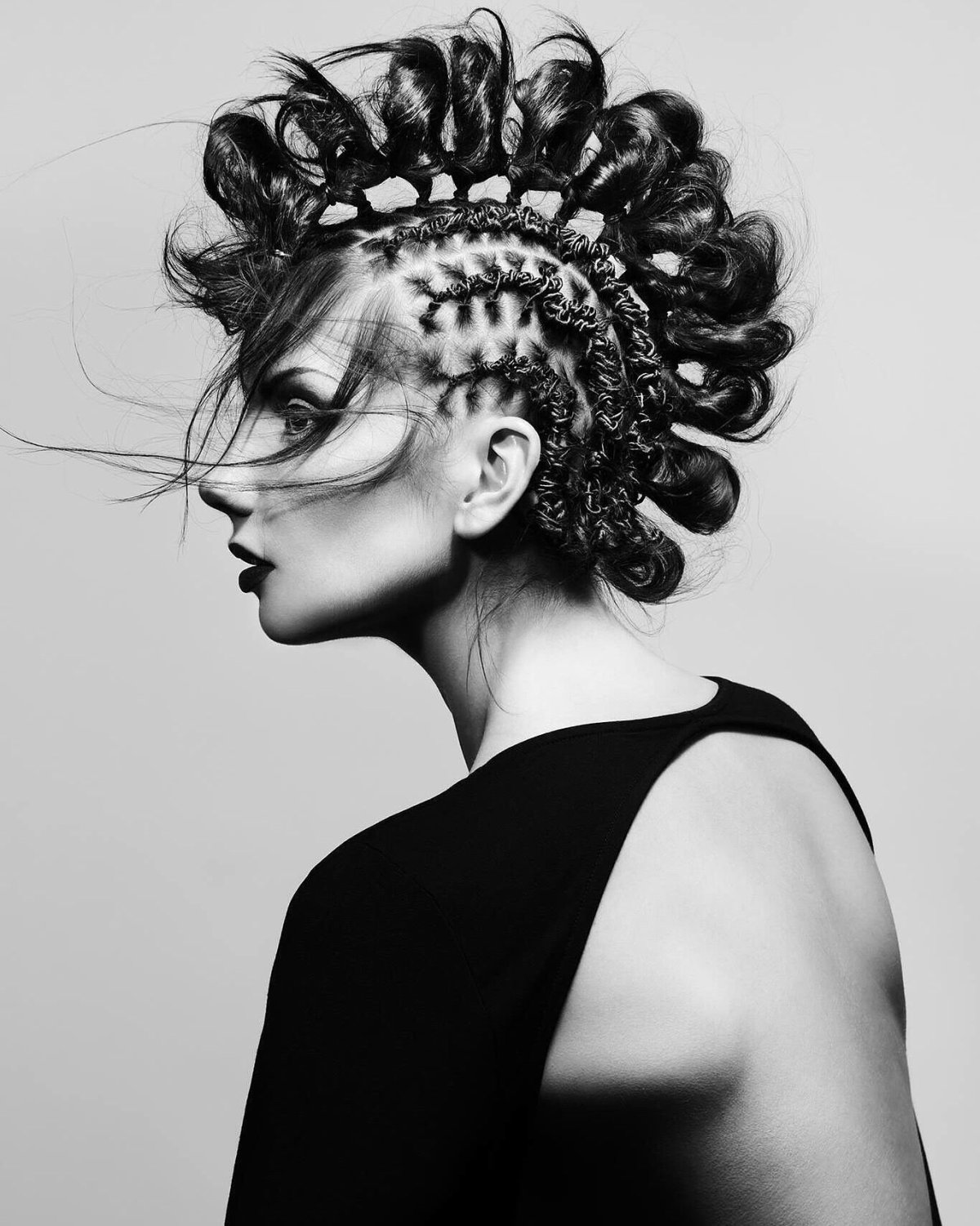 Авангардные прически