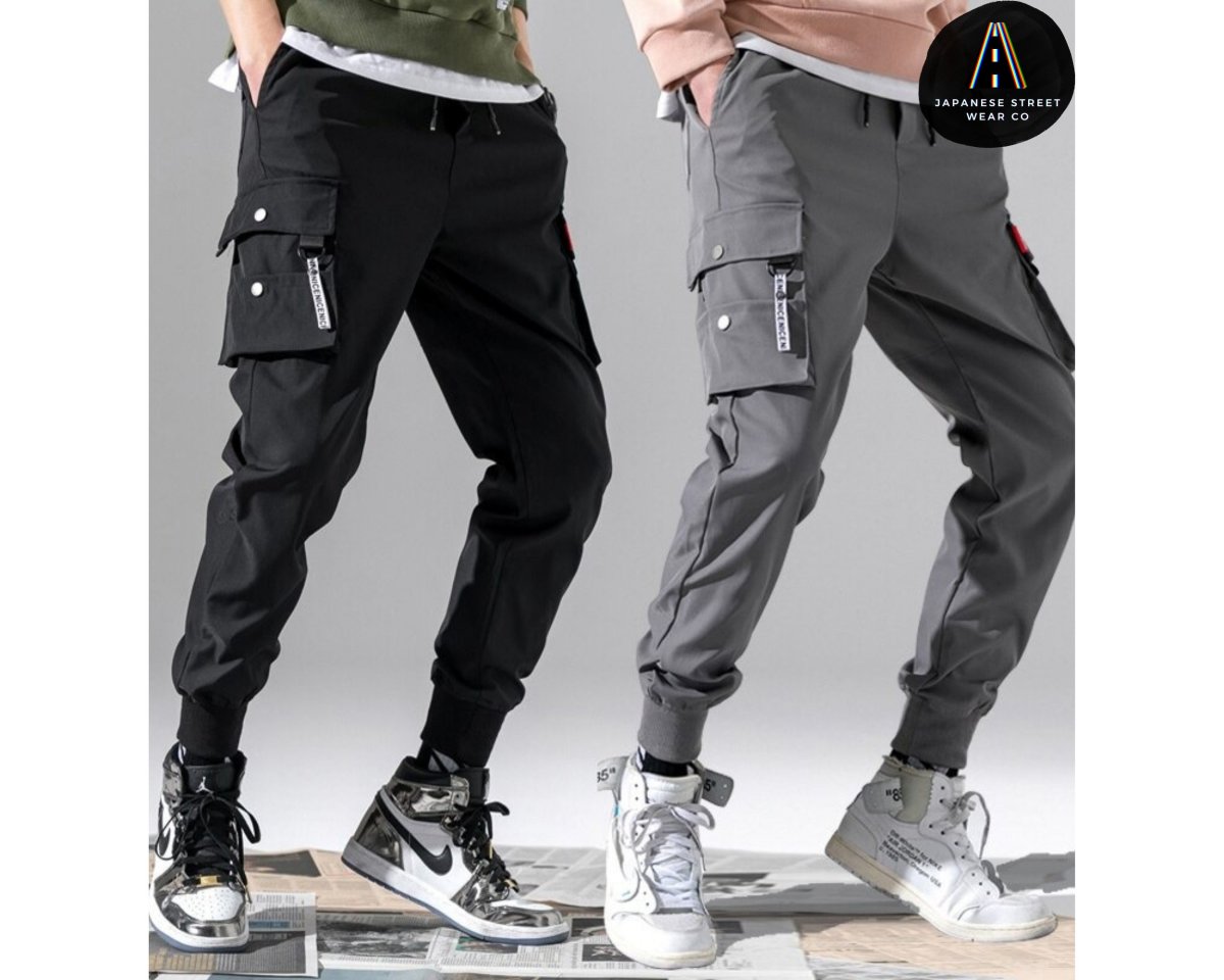 Штаны хип-хоп Black Cargo
