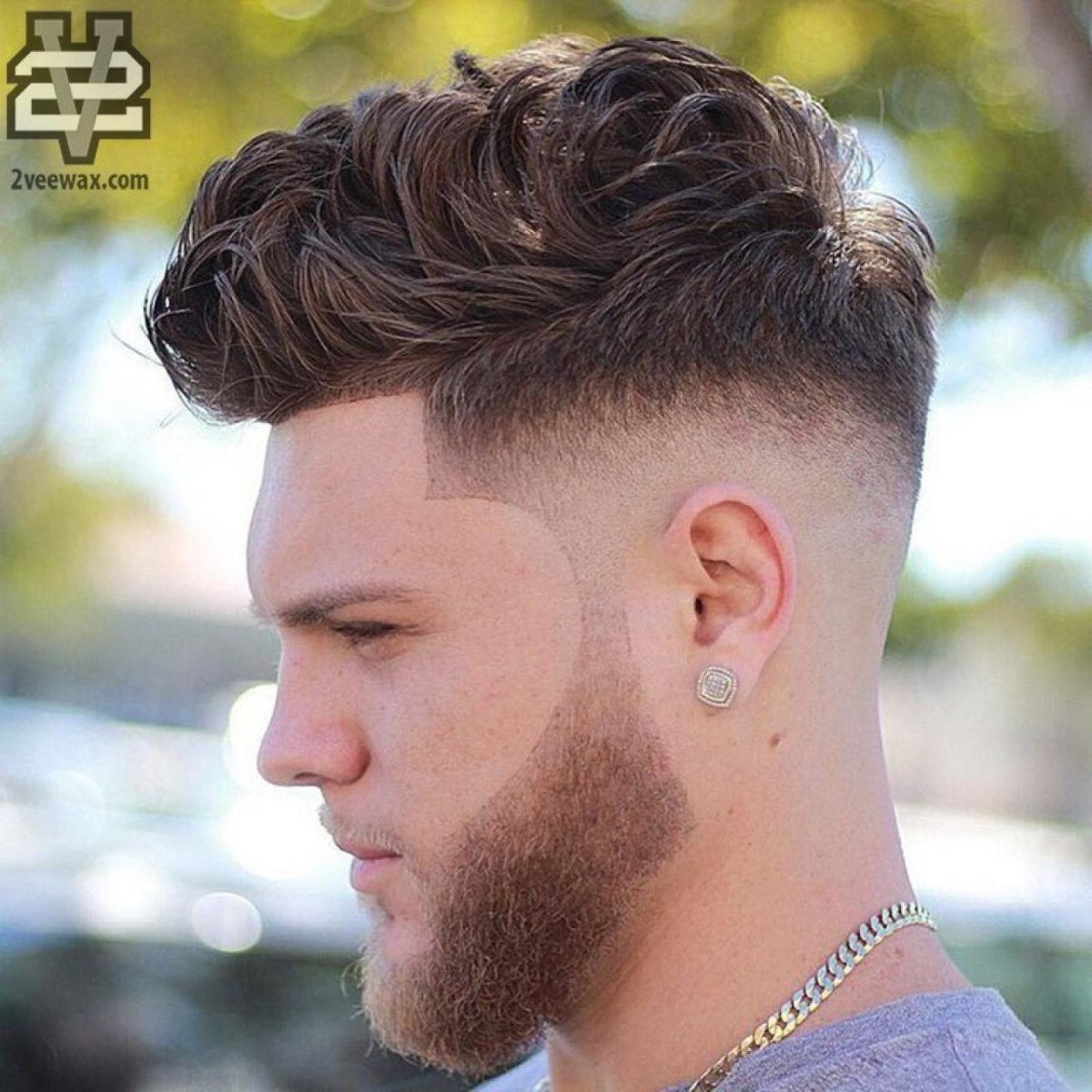 Хай фейд стрижка