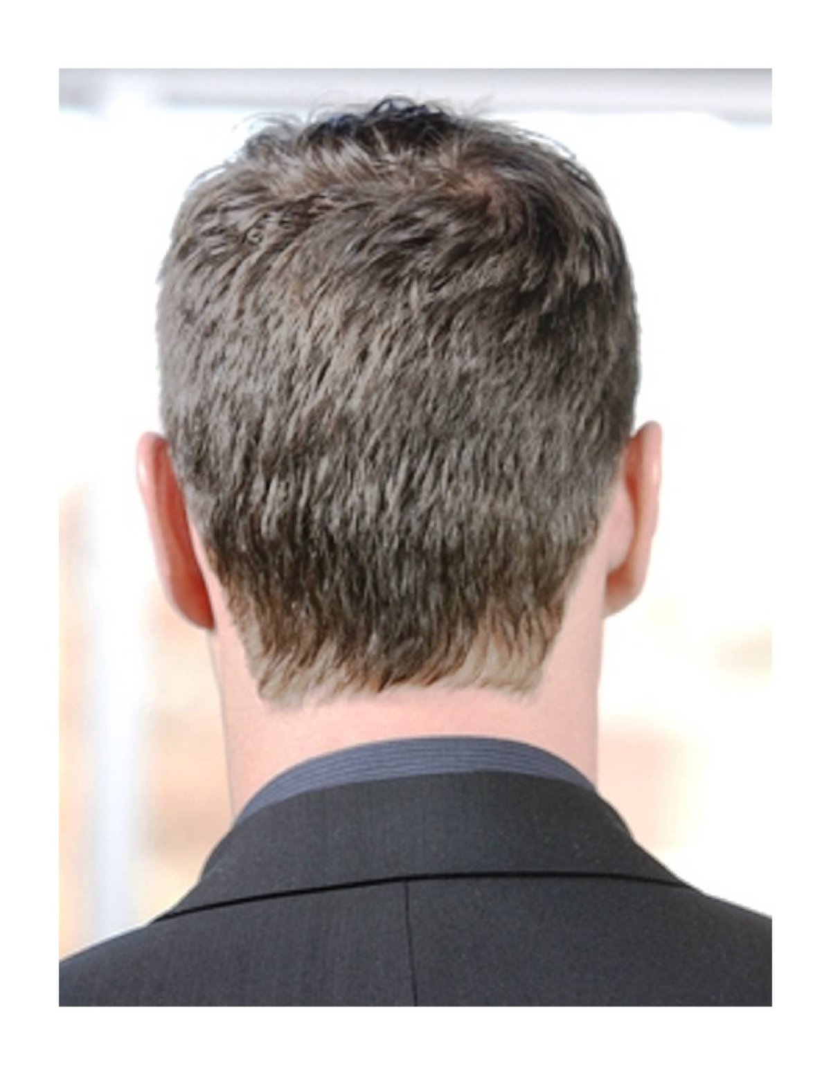 Кант сзади стрижка