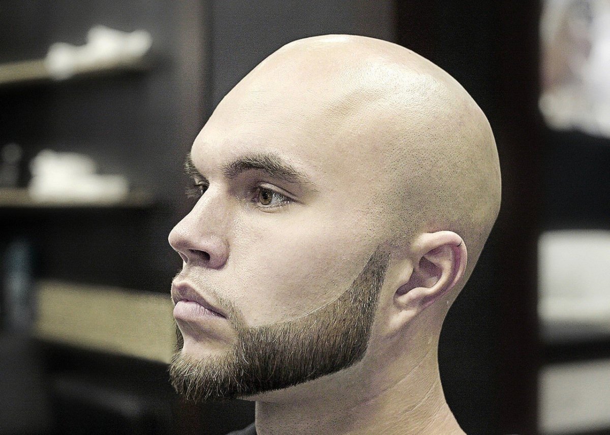 Стрижка налысо мужская