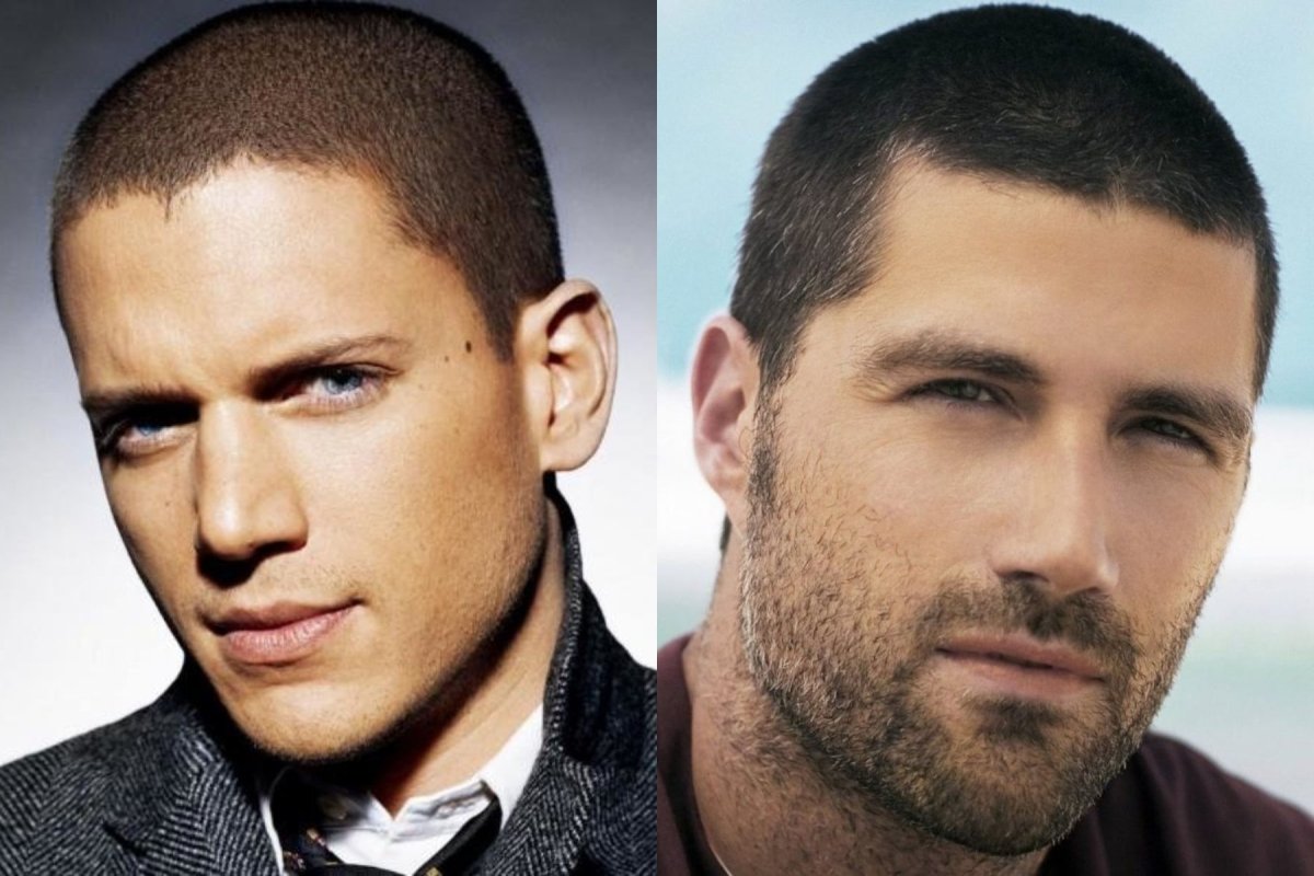 Стрижка бокс мужская