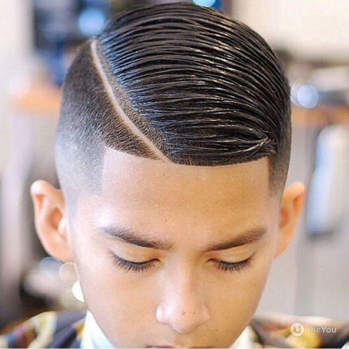 Стрижка полубокс для мальчика 3 года