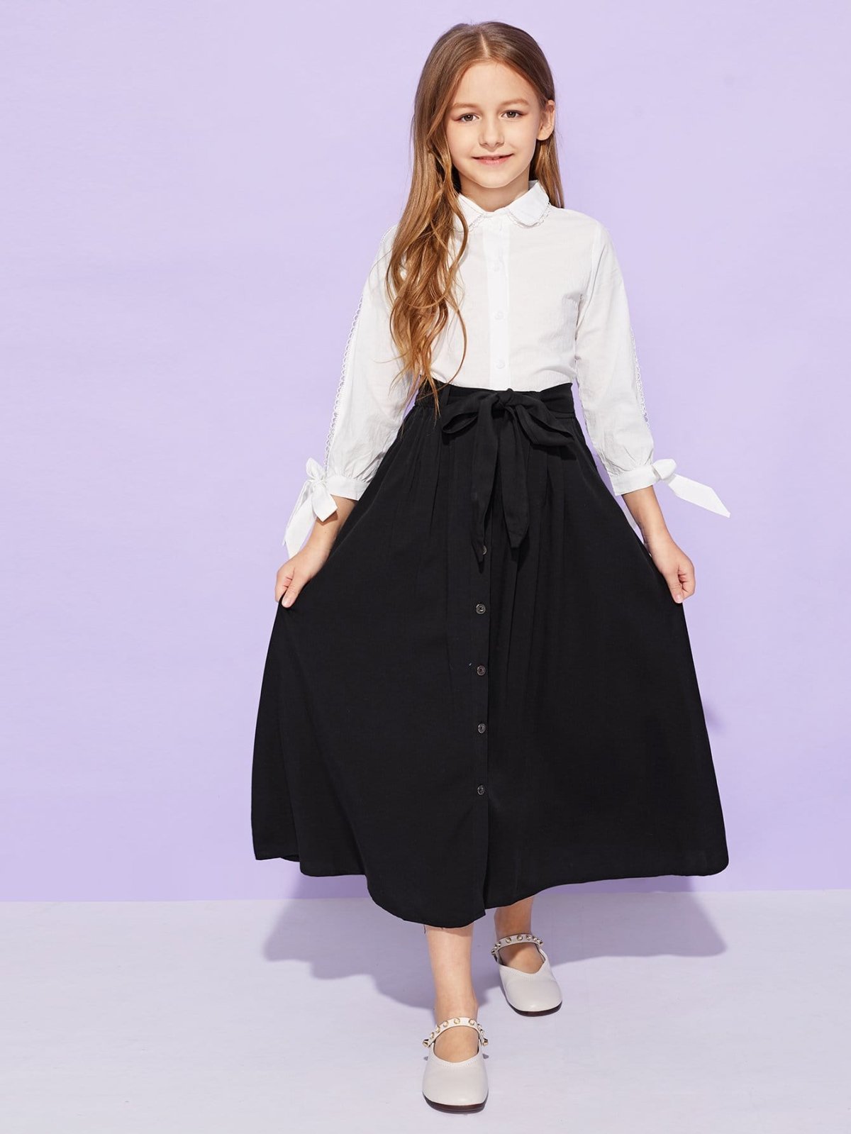 Мини юбка Школьная