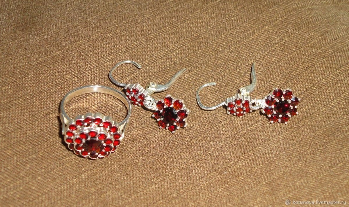 Чешский гранат пироп