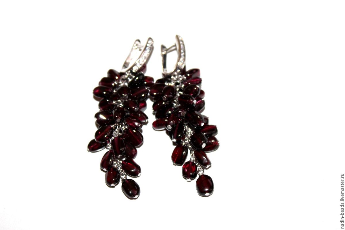 Украшения с гранатом