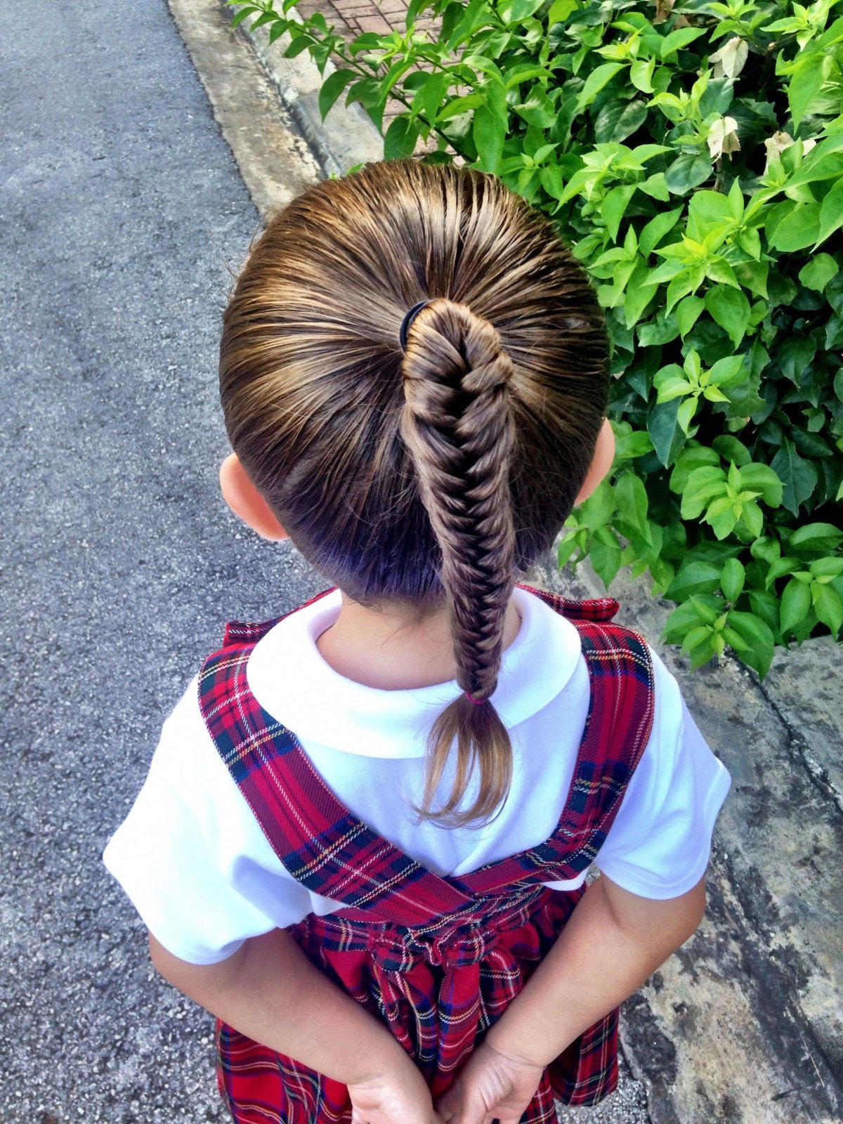 Причёски для девочек в школу