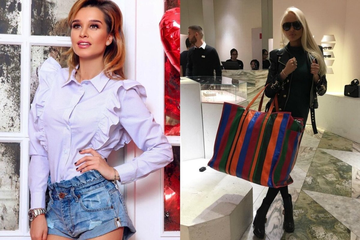 Ксения Бородина в Zara