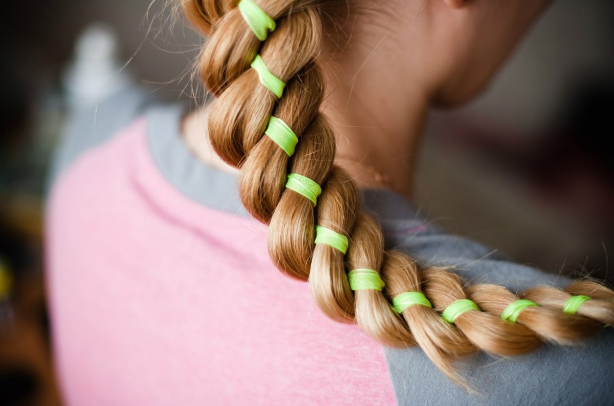 Четырехпрядная коса