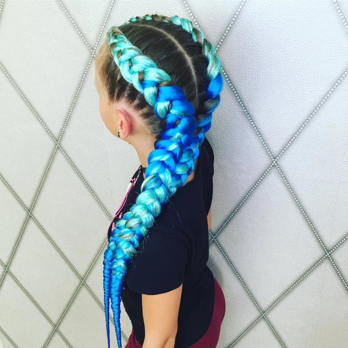 Канекалон боксерские косички