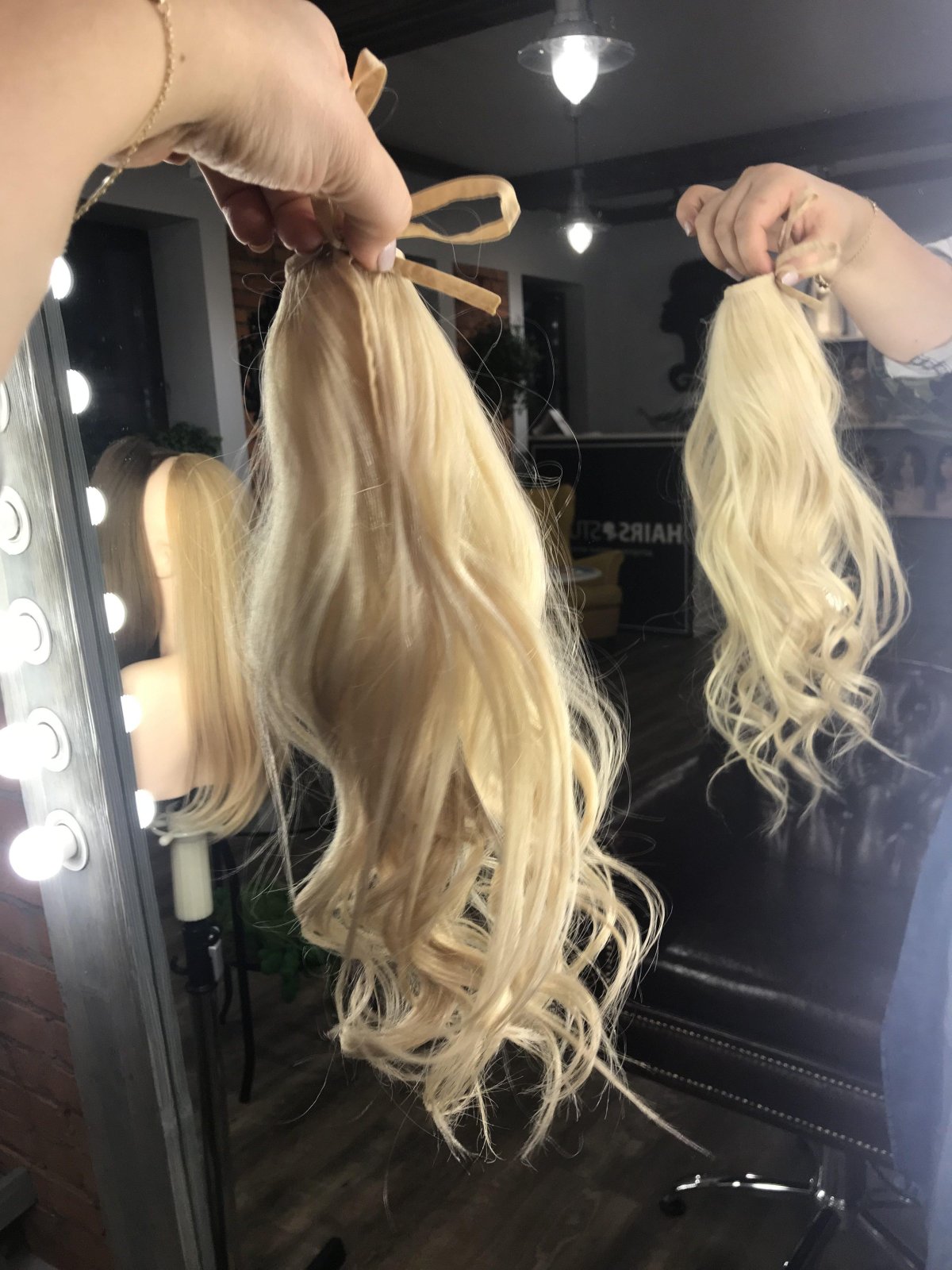 Накладные волосы хвост