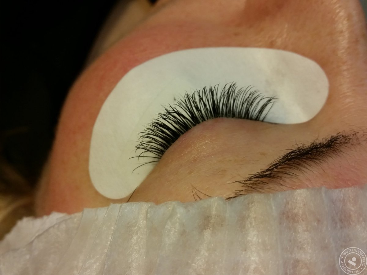 Пучковое наращивание ресниц 2д