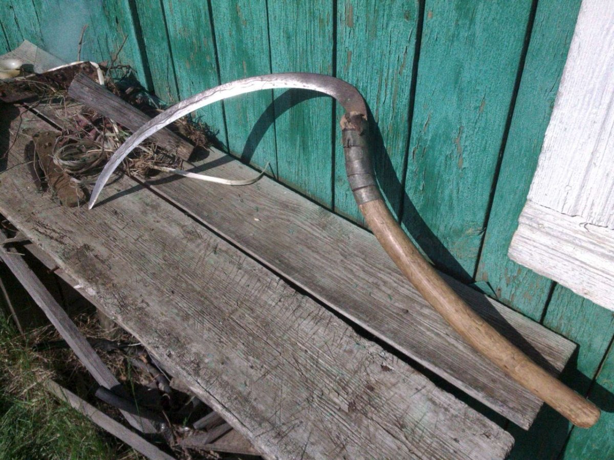 Правильная заточка косы