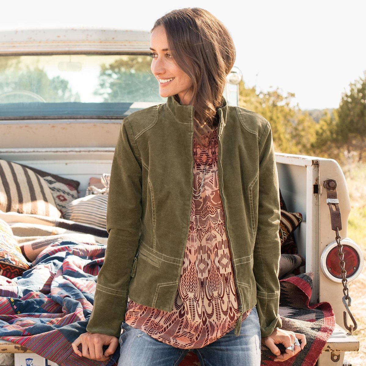 Жакет в стиле бохо