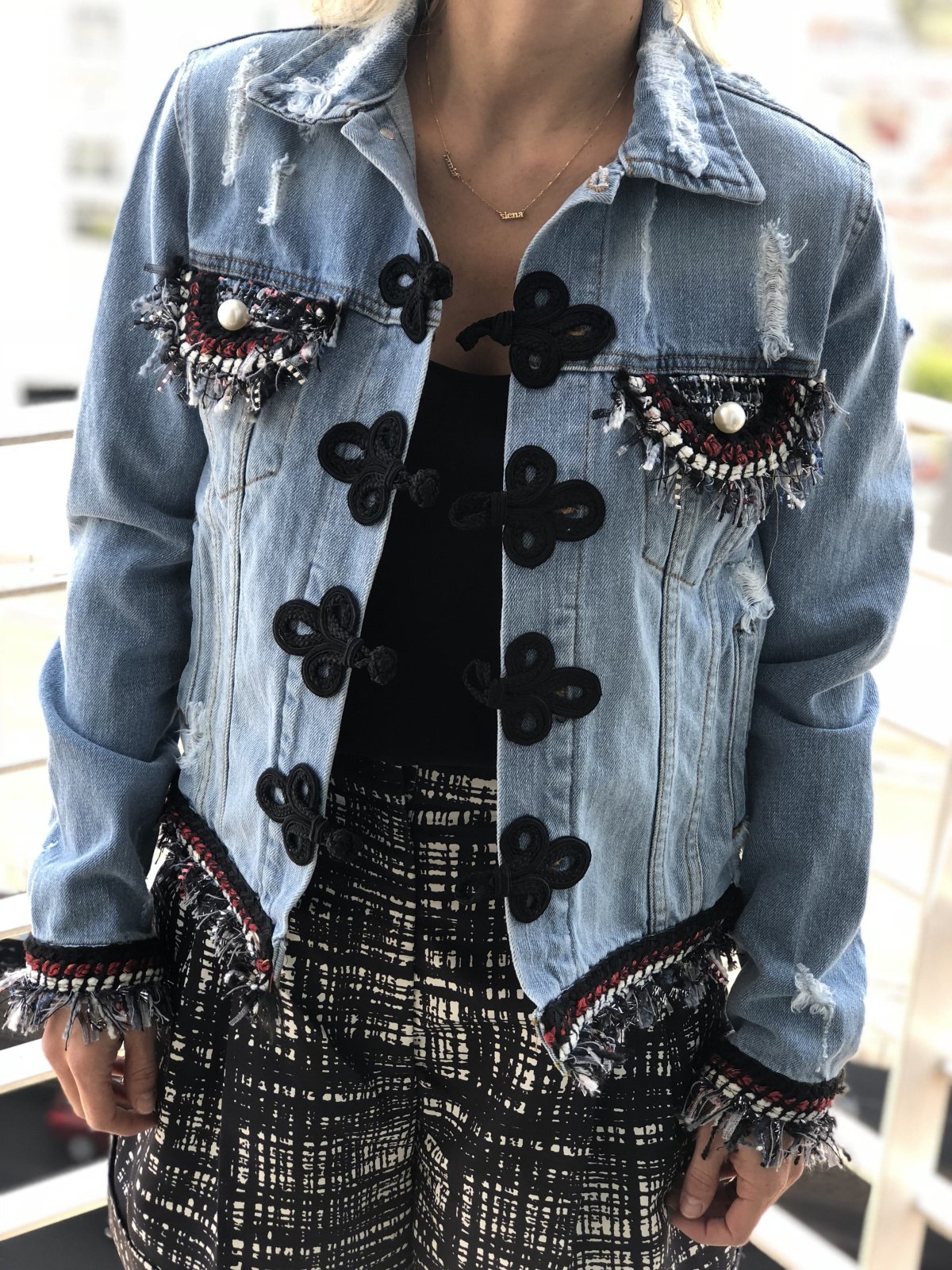 Жакет в стиле бохо