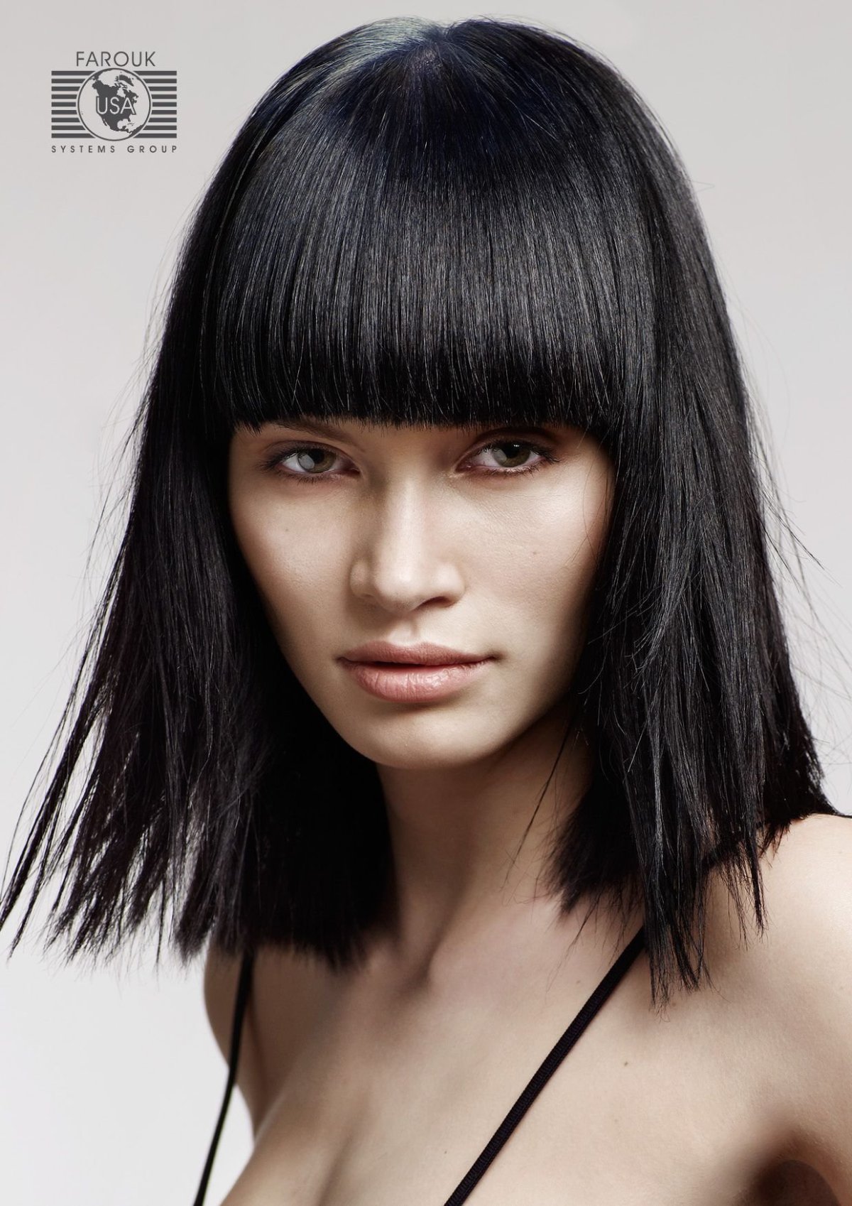 Треугольная челка