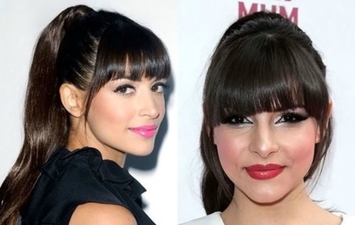 Челки рваные филированные