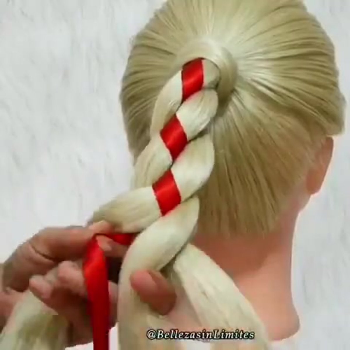 Коса с лентой 2021