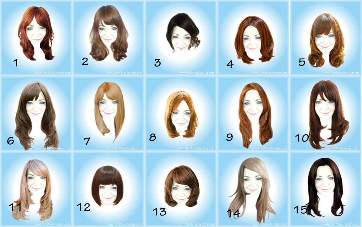 Челка из хвоста