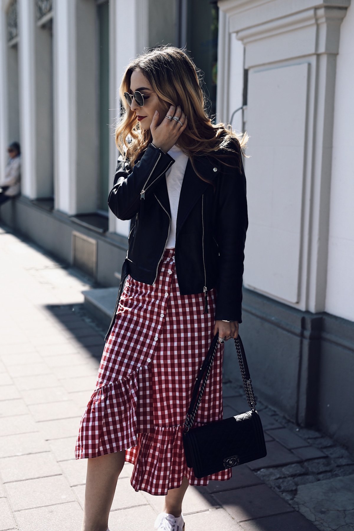 Стильные юбки в клетку