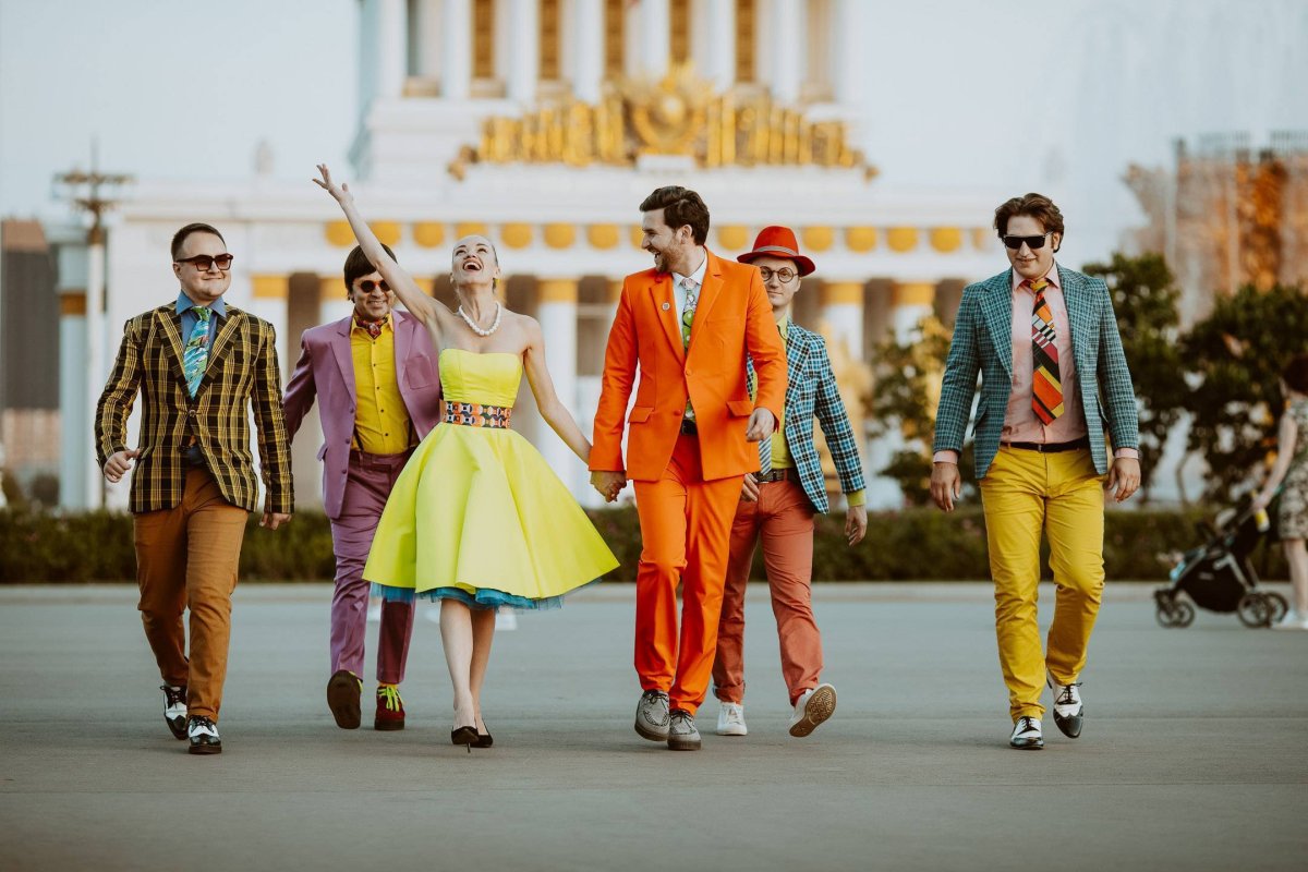 50е мода Стиляги