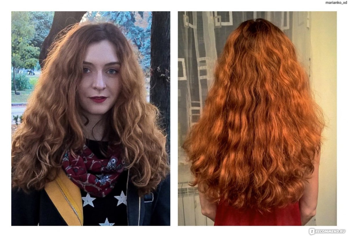 AIRTOUCH на кудрявые волосы