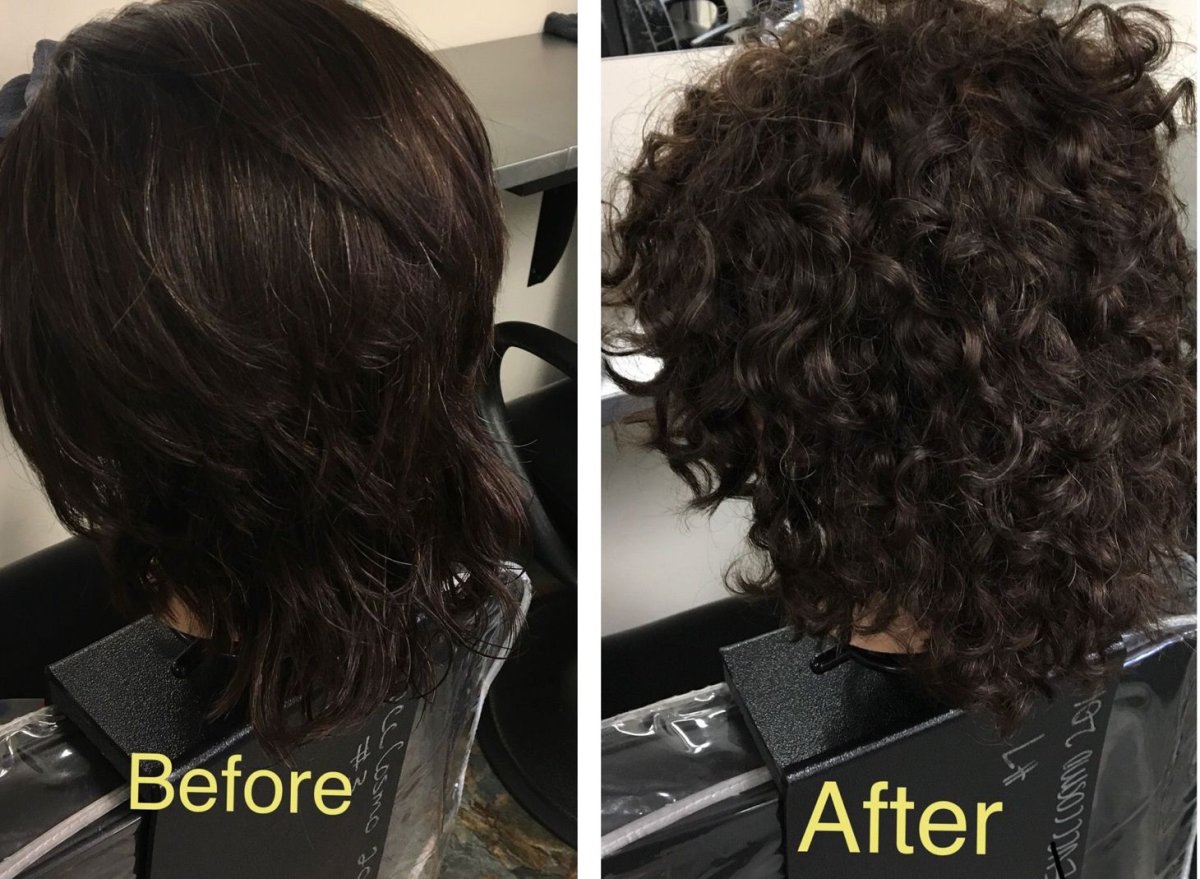 Биозавивка на Боб