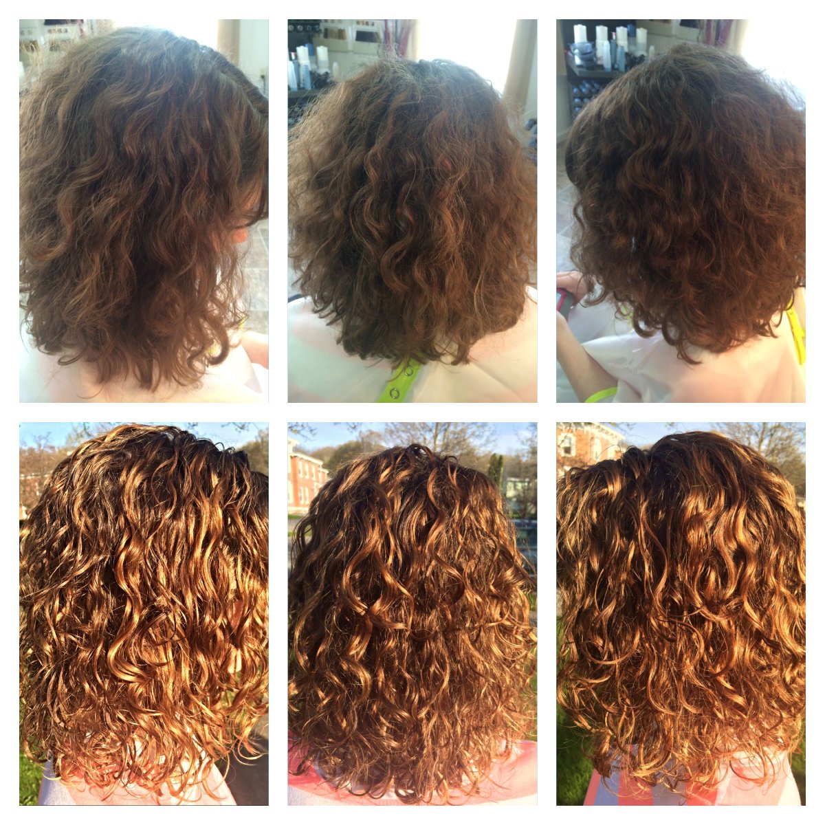 Биозавивка волос отросшие корни