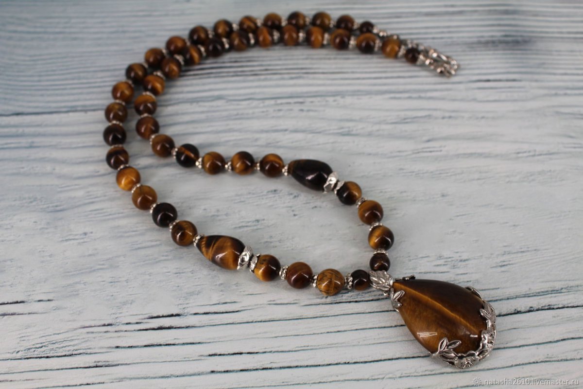 Тигровый глаз кулон Волгоград