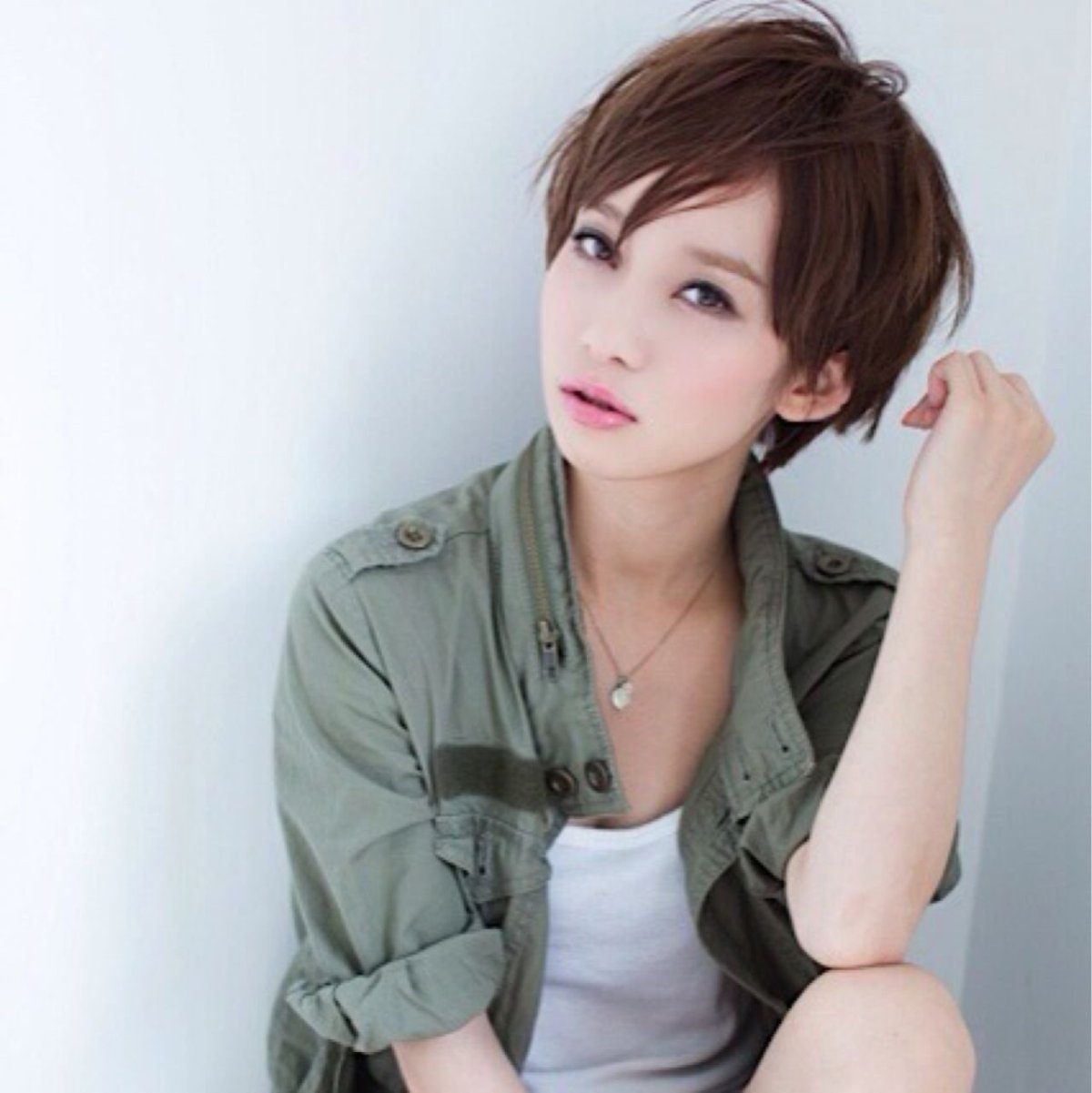 Korean short Hairstyle Боб