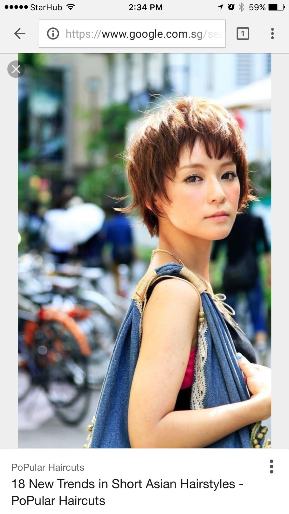 Японские короткие стрижки для девушек