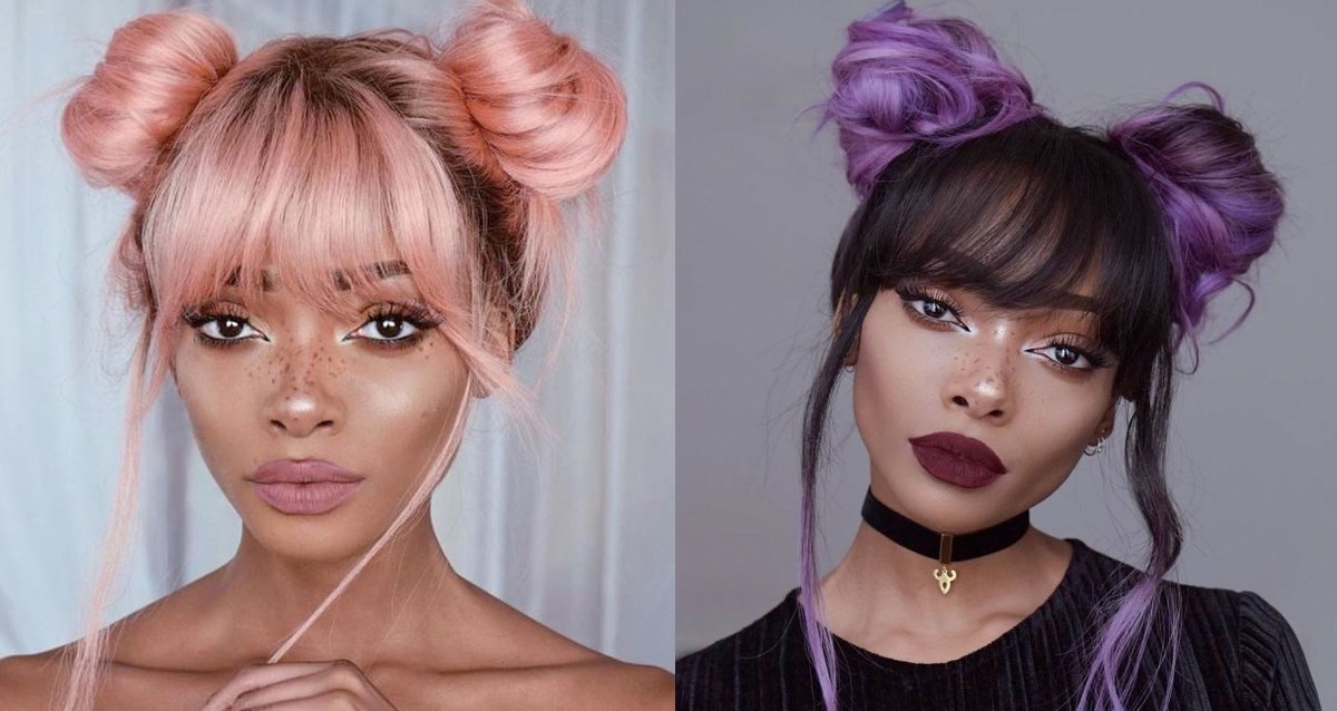 Необычные прически с касичкам