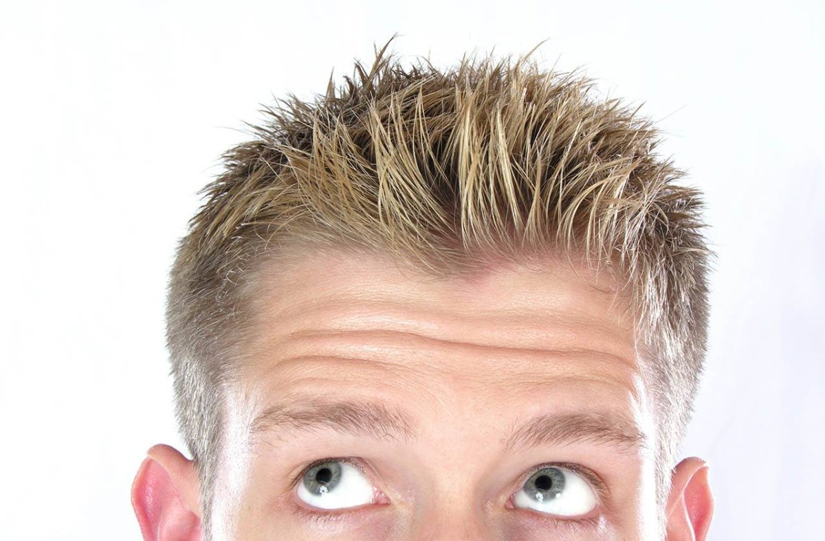 Стрижка Ёжик мужская