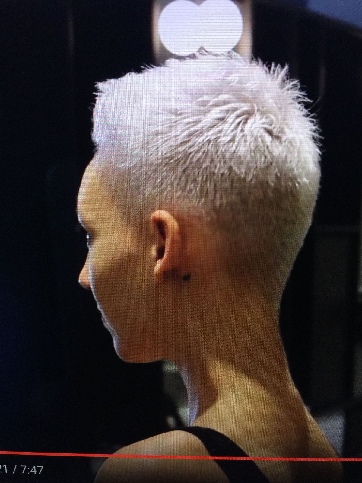 Стрижка Ежик сзади