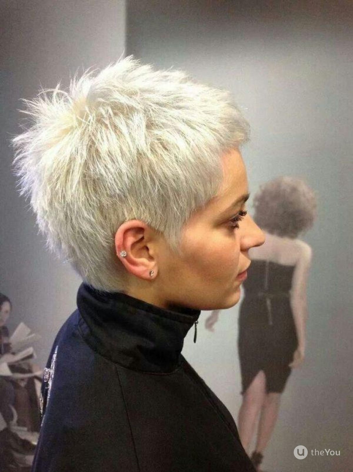 Короткая стрижка Томбой Ежик женская