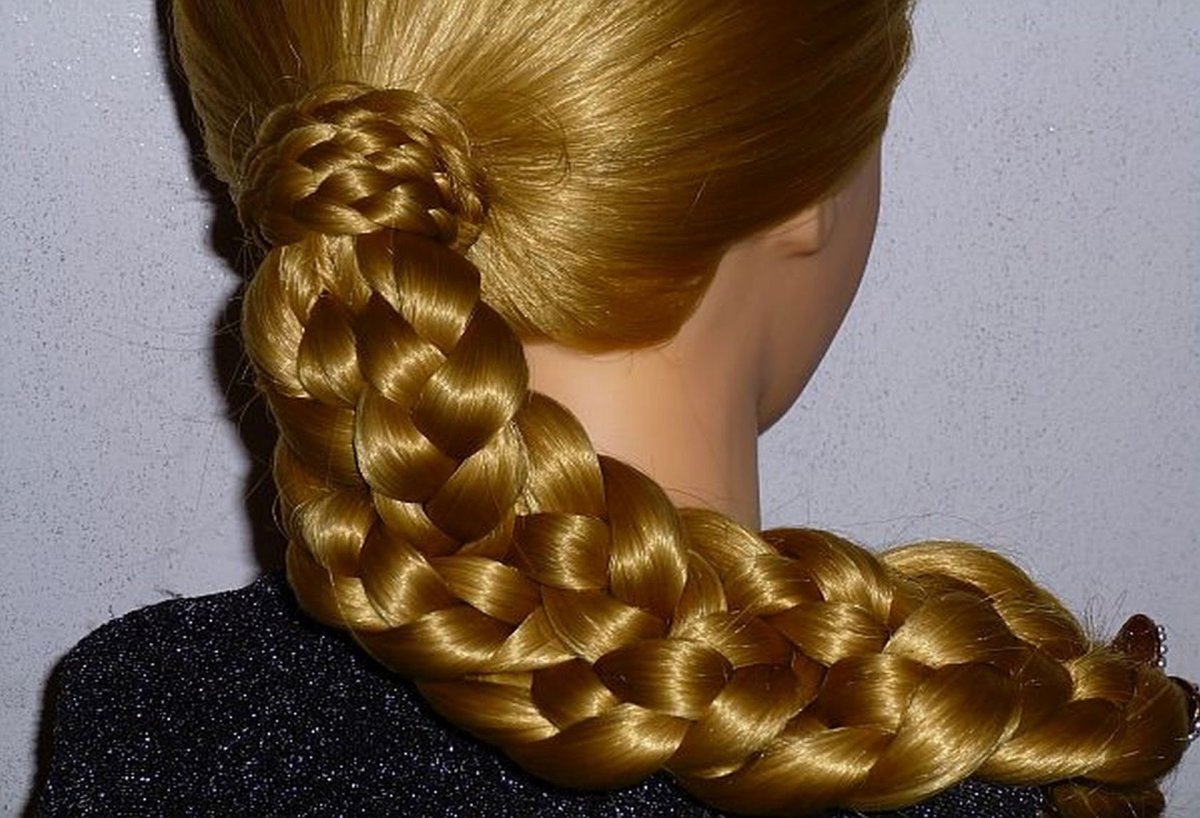 Колосок из 4 прядей