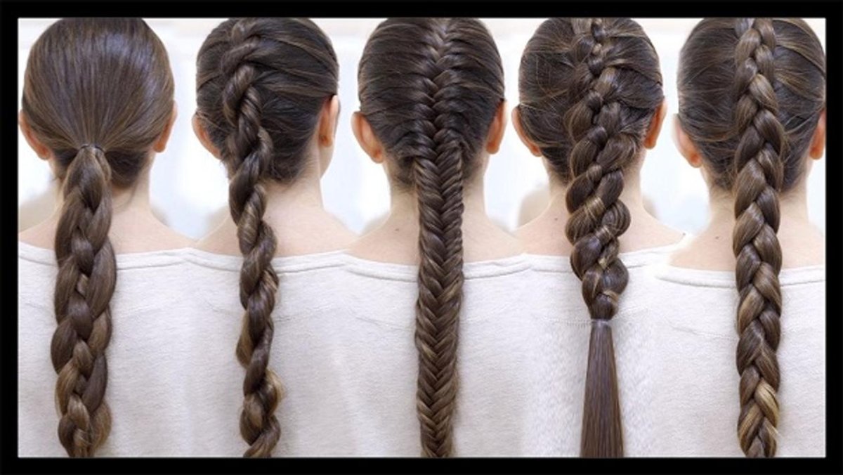 Косы на первое сентября для девочек