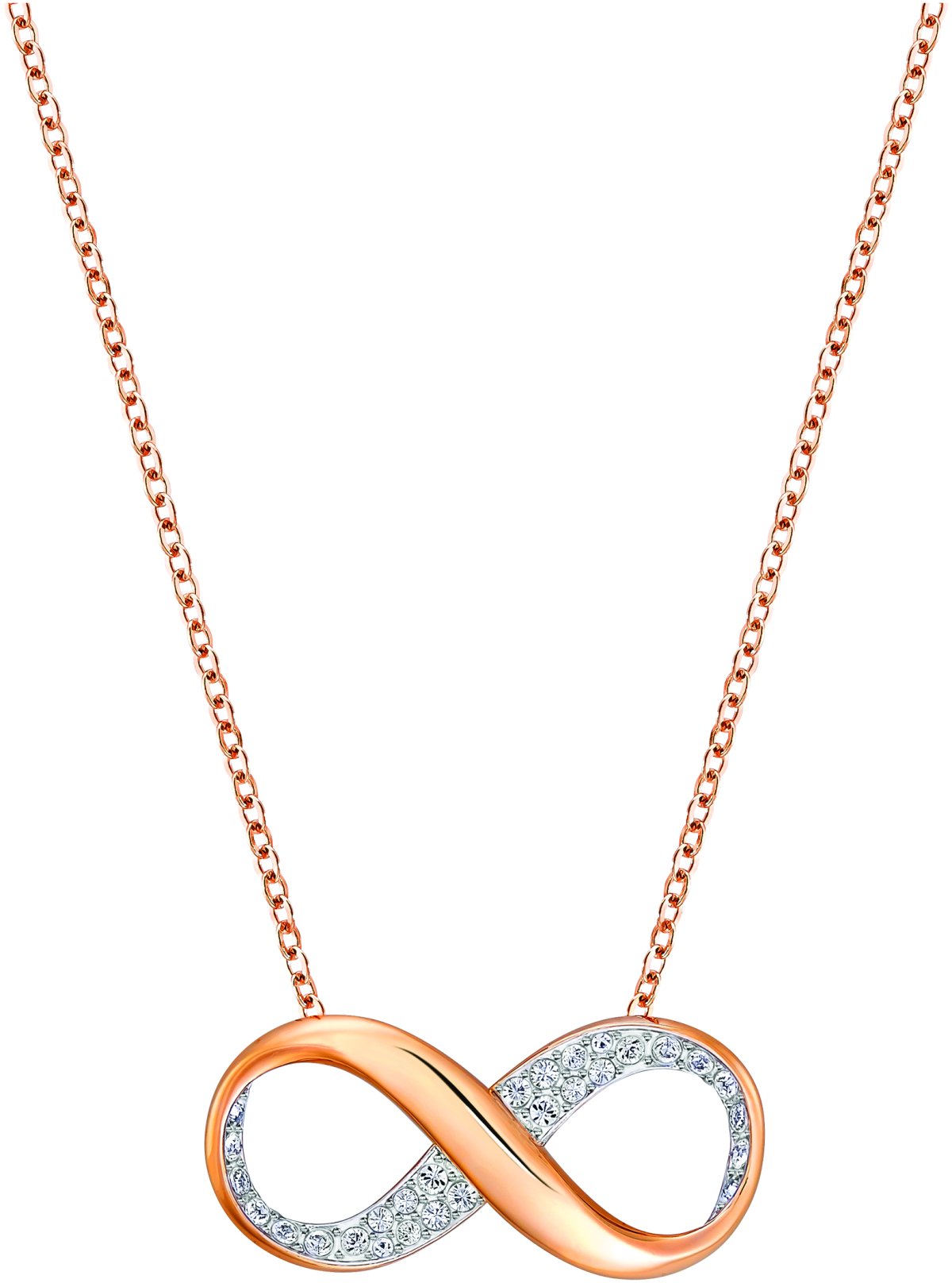 Swarovski подвеска бесконечность