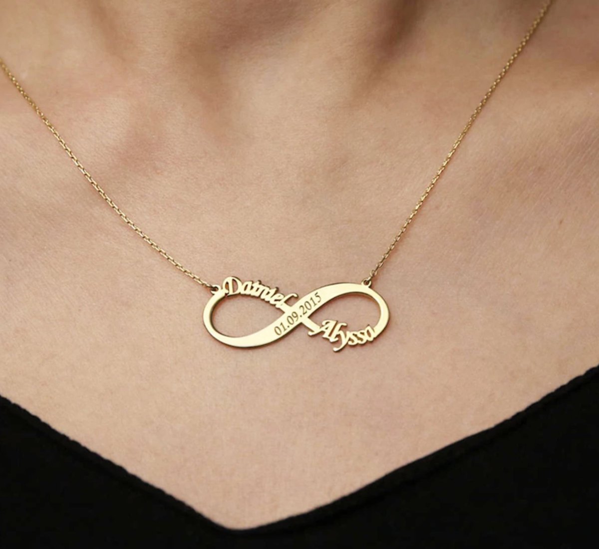 Подвеска знак бесконечности