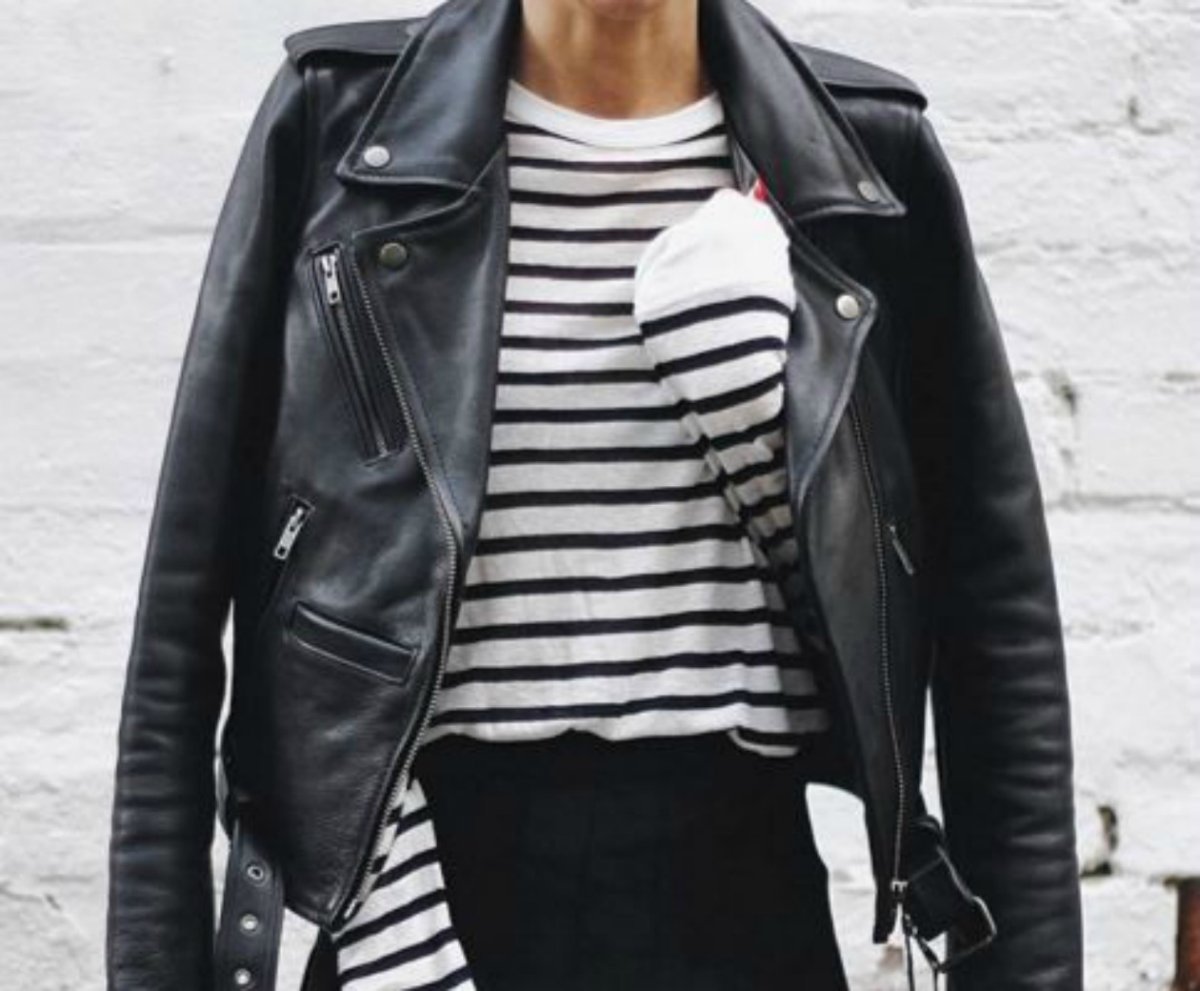 Аннабель Флер в Кожанке