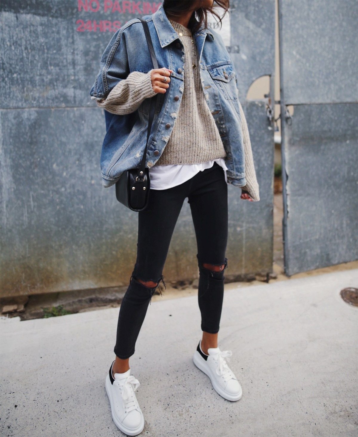 Скинни на Street Style