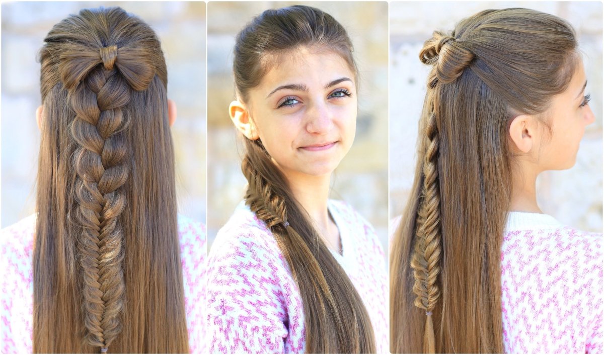 Школьные прически для подростков