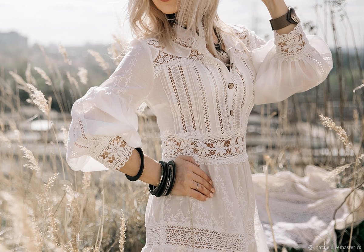 Бохо с кружевом