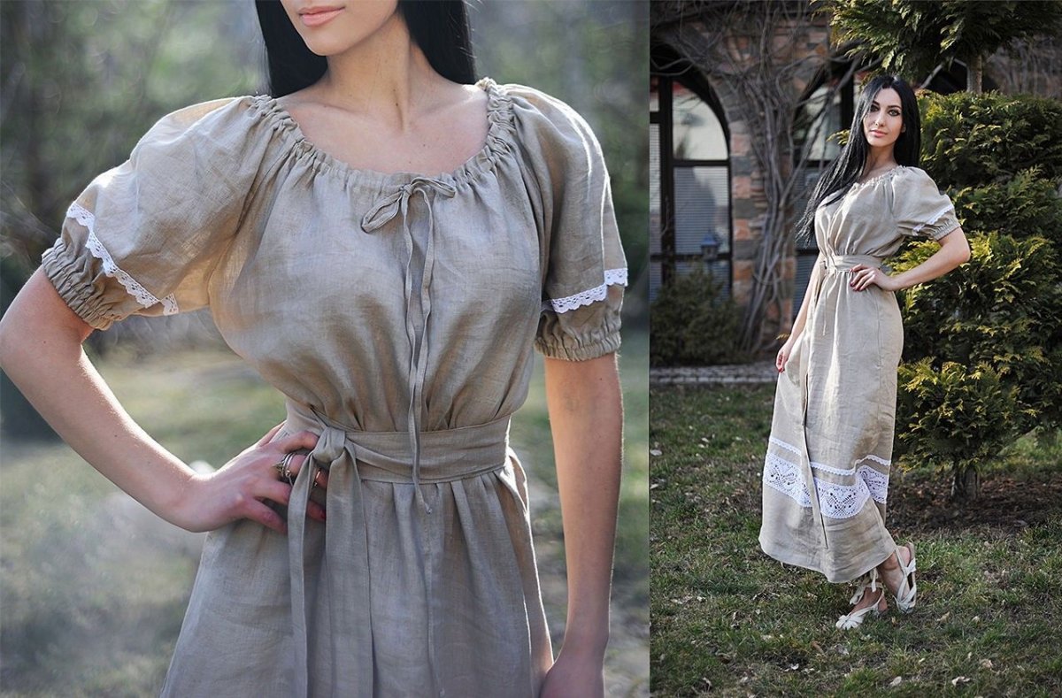 Летние платья под старину
